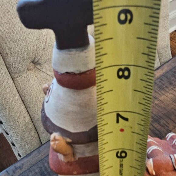 Clay Terra Cotta Pottery Peru Peruvian Church Folk Art Christian - Picture 5 of 5